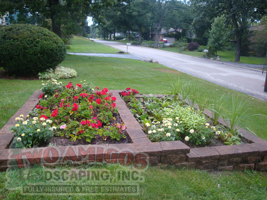 Planting (brick paver garden)