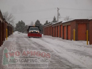 commercial snowplowing
